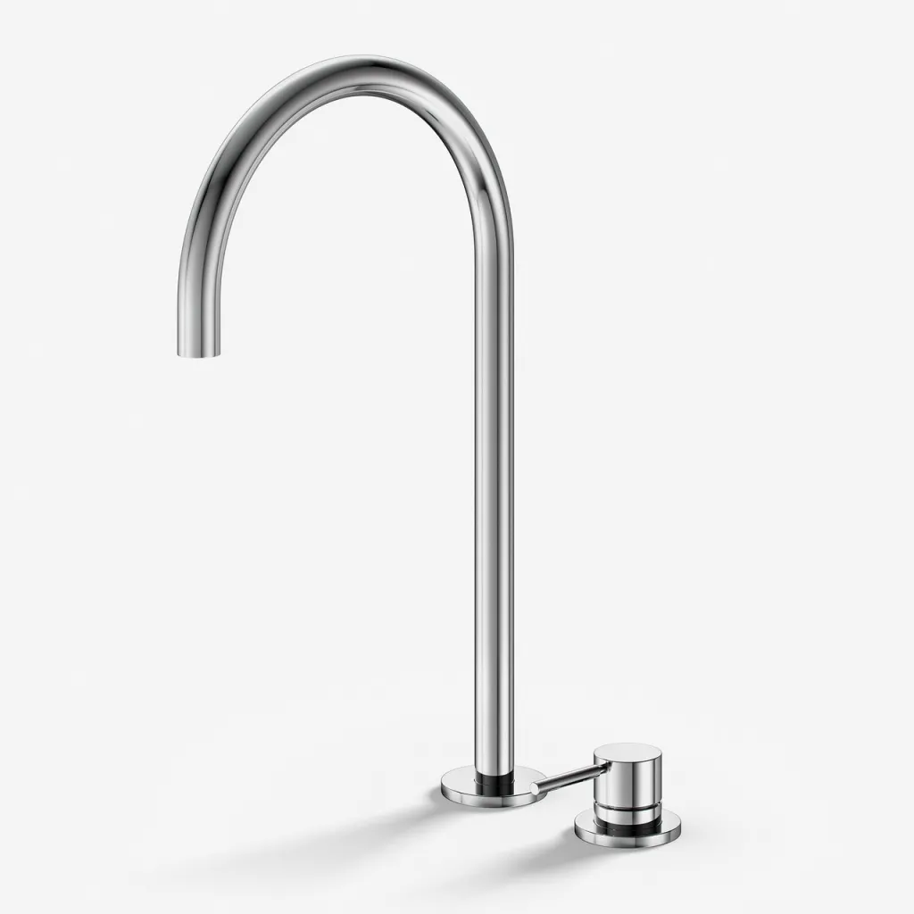 Semplice SHV505 S05 - Waschtischmischer mit festem Auslauf, Chrom