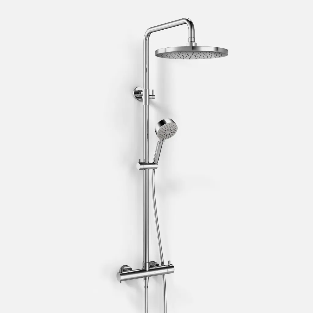 Classwell C900 -  Thermostat-Set XL Rain DeLuxe Ø30 EasyClean, Chrom