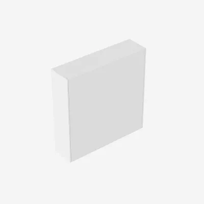 Pulcher Mood MHC6160 - Wandschrank, 60 x 16 x 60 cm, 1 Tür, Mattweiß