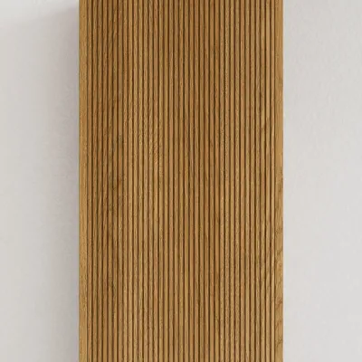 Noorwork NHC4317 - Schrank mit 2 Schubladen, 40 x 35 x 170 cm, Eiche natur 