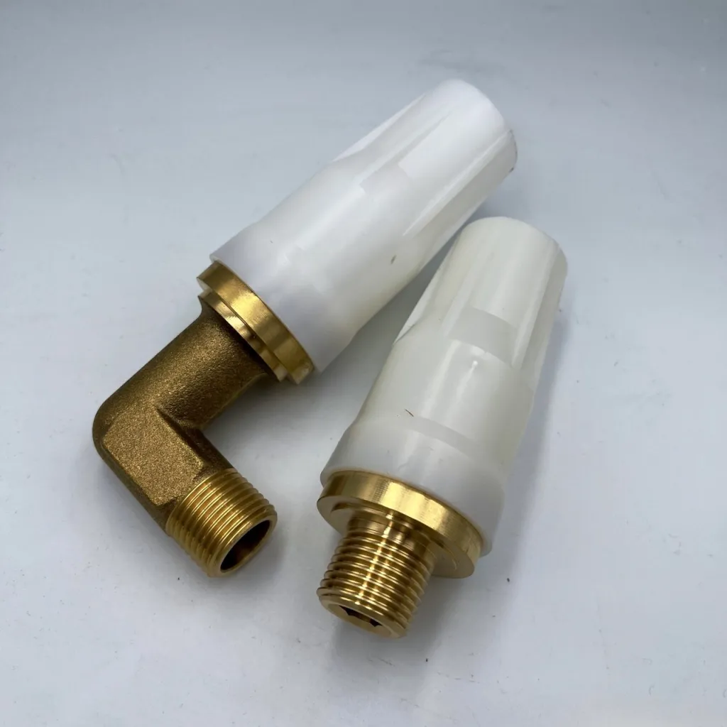 Pulcher AA801 Lækagesikring 1/2” - Set bestehend aus 1 Winkelstück + 1 geradem Stück