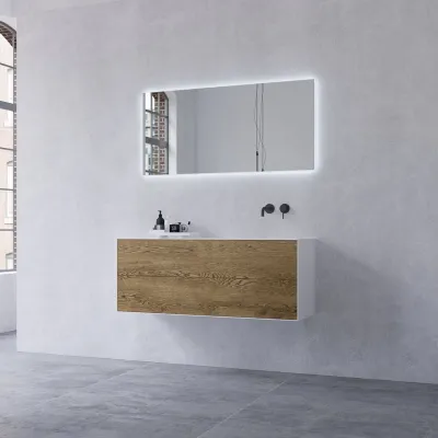 Copenhagen Chic 120R - MKII, Mathvid Corian® mit Raw Wild Oak