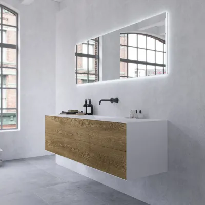Copenhagen Chic 180 - MKII, Mathvid Corian® mit Raw Wild Oak