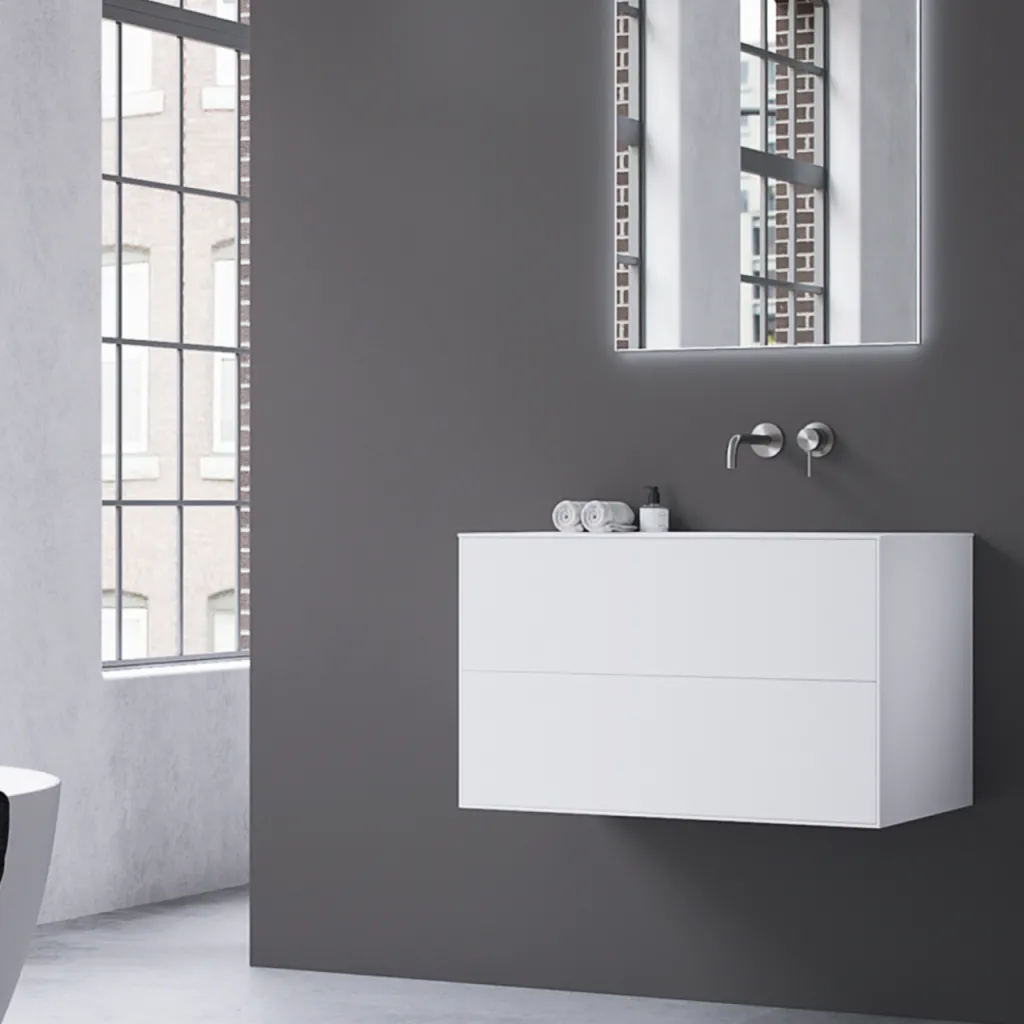Copenhagen Chic 80 - MKII Badezimmermöbel, Corian®, Mathvid