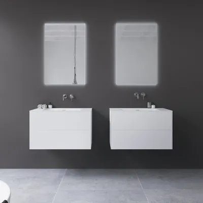 Copenhagen Chic 80 - MKII Badezimmermöbel, Corian®, Mathvid