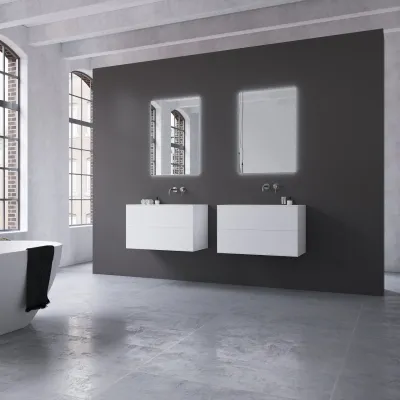 Copenhagen Chic 80 - MKII Badezimmermöbel, Corian®, Mathvid