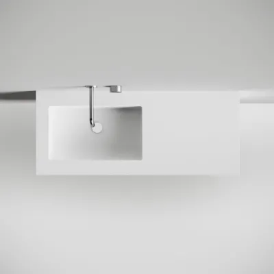Copenhagen Chic II 120L - MKII – Badezimmermöbel, Corian®, Mathvid