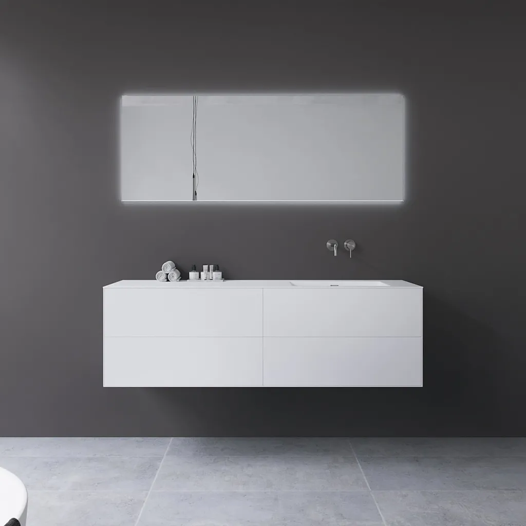 Copenhagen Chic 160R - MKII, Badezimmermöbel, Corian®, Mathvid