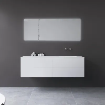 Copenhagen Chic 160R - MKII, Badezimmermöbel, Corian®, Mathvid