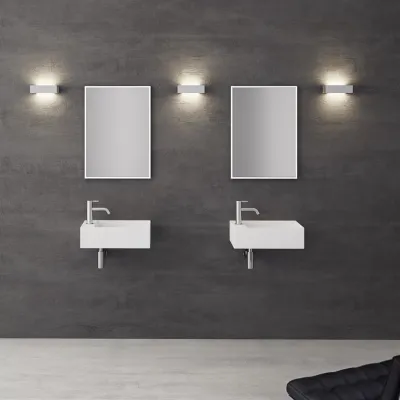 Kubo 50SR - 50x30, Spülbecken rechts, Mathvid SolidTec®