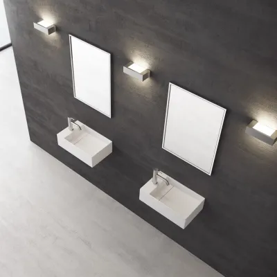 Kubo 50SR - 50x30, Spülbecken rechts, Mathvid SolidTec®