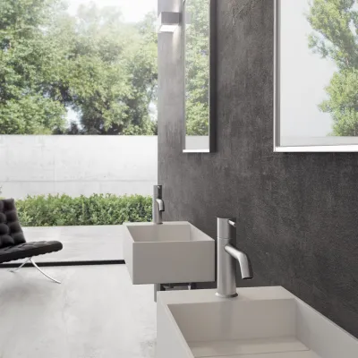 Kubo 50SR - 50x30, Spülbecken rechts, Mathvid SolidTec®