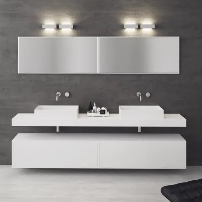 Plano 60 - 60x35 Waschbecken, Mattweiß SolidTec®