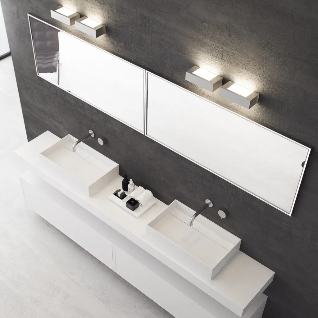 Plano 60 - 60x35 Waschbecken, Mattweiß SolidTec®
