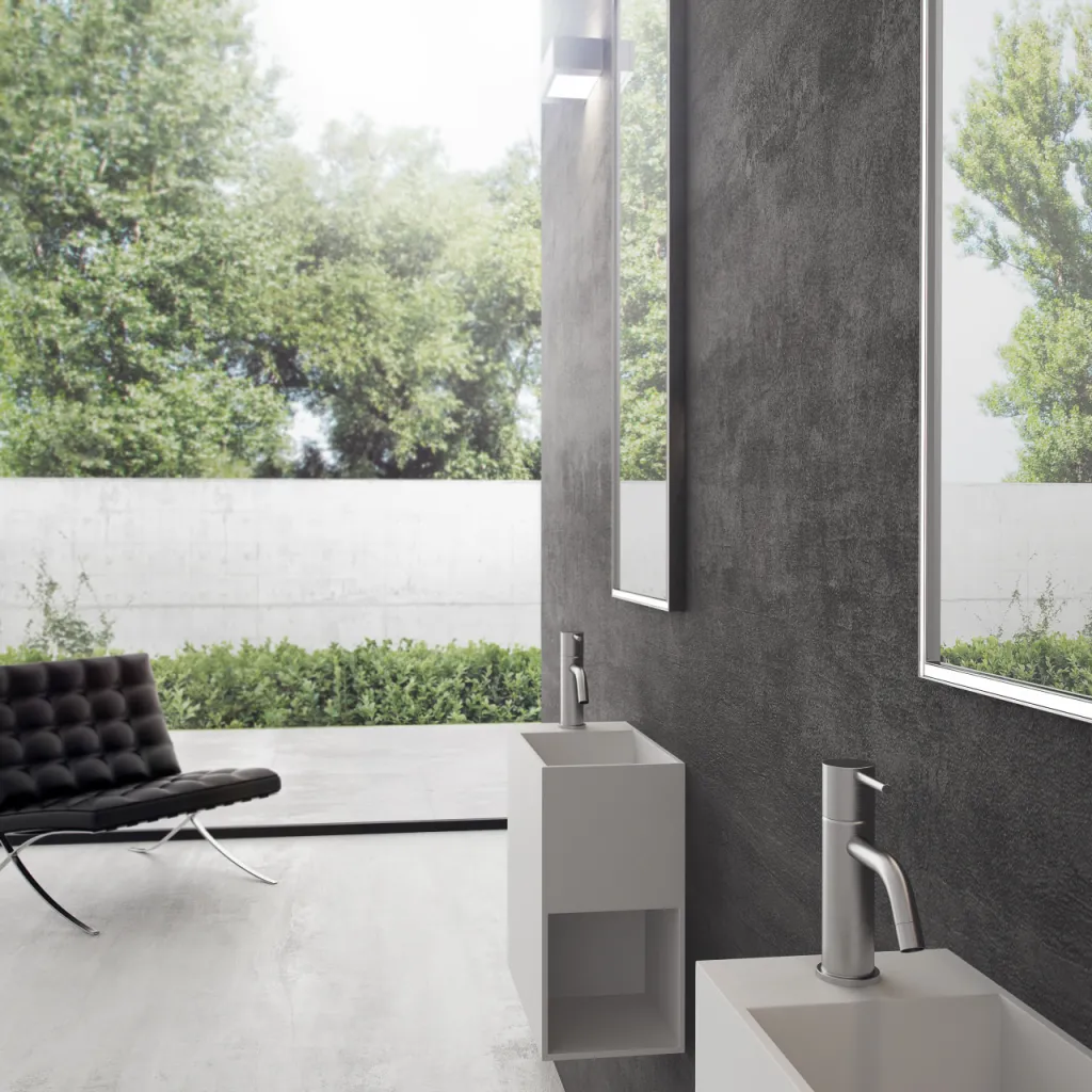 Block 40R - 40x20 Spüle rechts, Mathvid SolidTec®