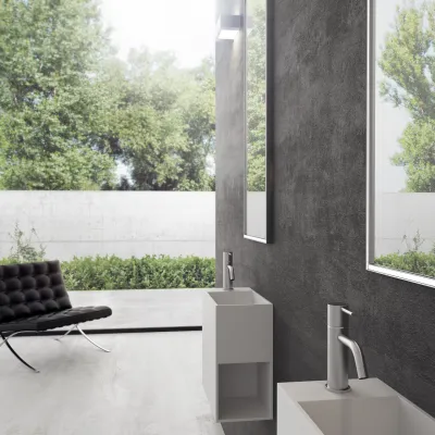 Block 40R - 40x20 Spüle rechts, Mathvid SolidTec®