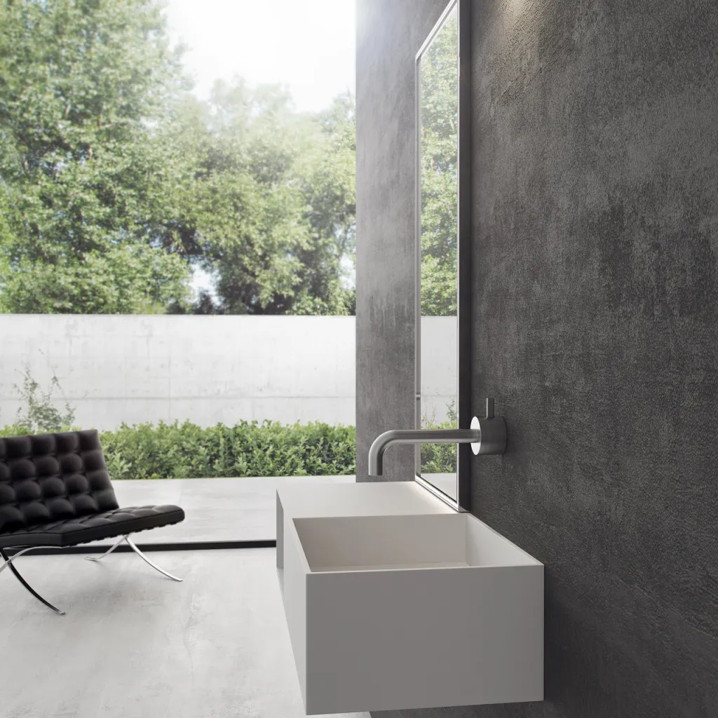 Boxo 80R - 80x35 Spüle rechts, Mathvid SolidTec®