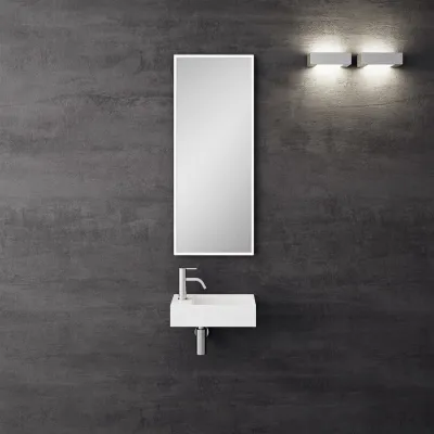 Kubo Mini 40R - 40x20, Spüle rechts, Mathvid SolidTec®