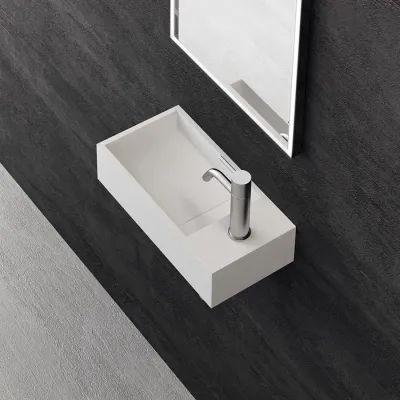 Kubo Mini 40L - 40x20 Spüle links, Mathvid SolidTec®