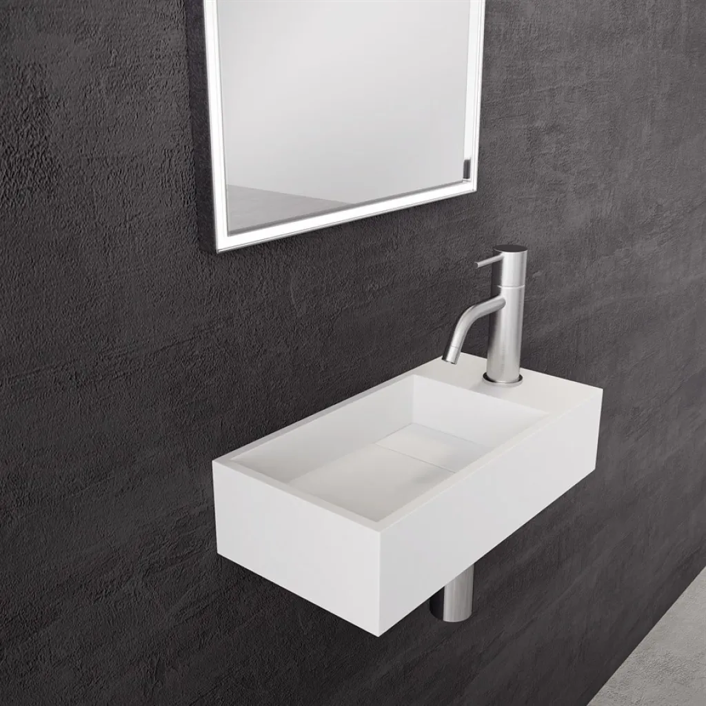 Kubo Mini 40L - 40x20 Spüle links, Mathvid SolidTec®