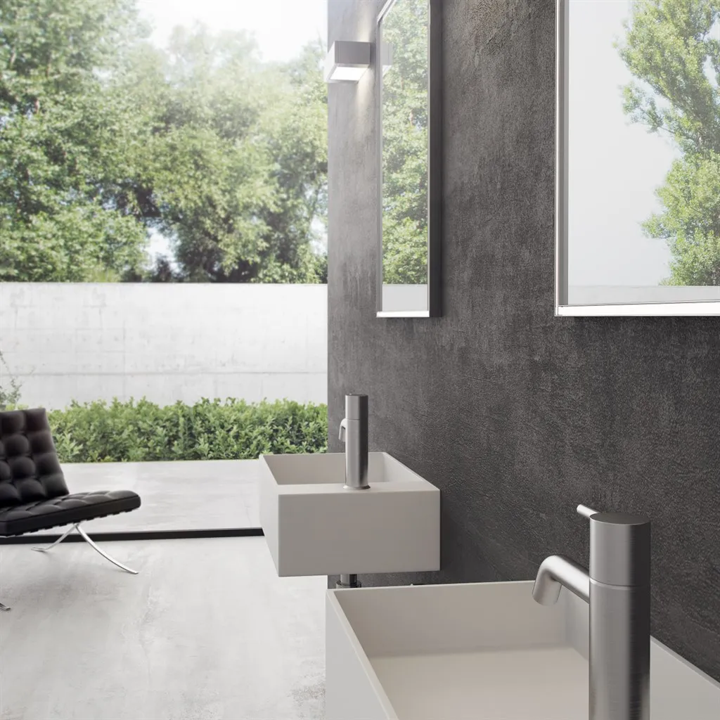 Kubo 50SL - 50x30, Waschbecken links Mathvid SolidTec®
