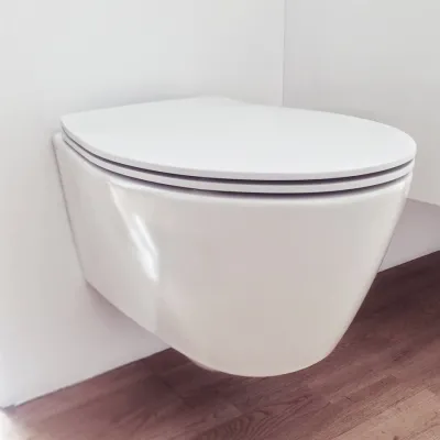 Spazio LFT18 - Wand-WC, Weiß
