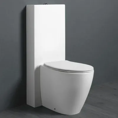 Spazio LFT09 - Stand-WC, weißes Porzellan