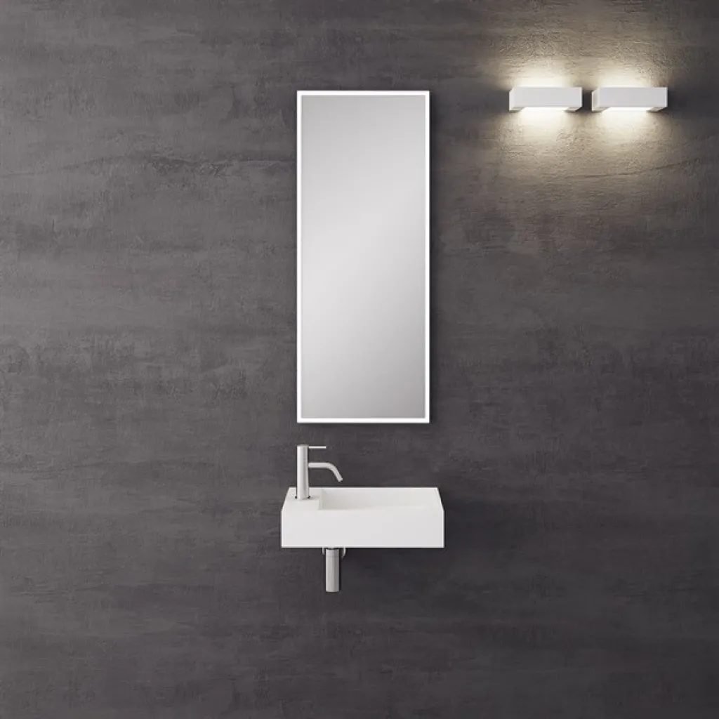 Kubo 45R - 45x25, Spüle rechts, Mathvid SolidTec®