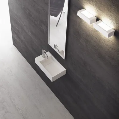 Kubo 45R - 45x25, Spüle rechts, Mathvid SolidTec®