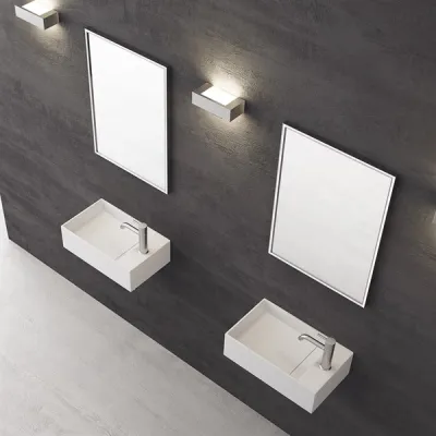 Kubo 45L - 45x25 Spüle links, Mathvid SolidTec®