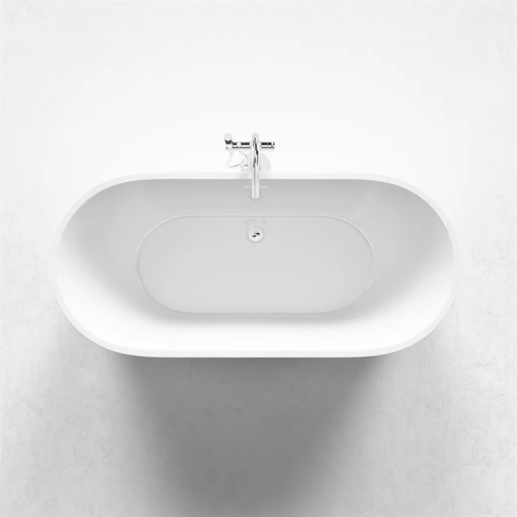 Milano Cello 150 - Badewanne 150x70 cm, glänzendes Weiß