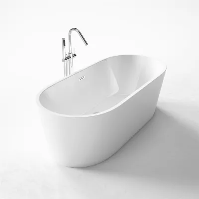 Milano Cello 165 - Badewanne 165x72 cm, glänzendes Weiß