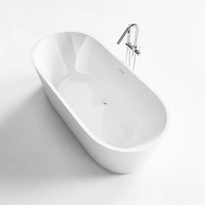 Milano Cello 178 - Badewanne 178x80 cm, glänzendes Weiß