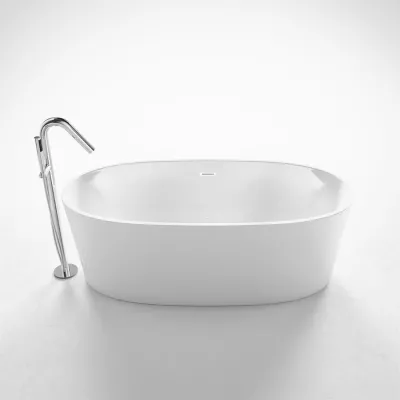 ArkiLife Zen 170 - Badewanne 170x82 cm, glänzendes Weiß