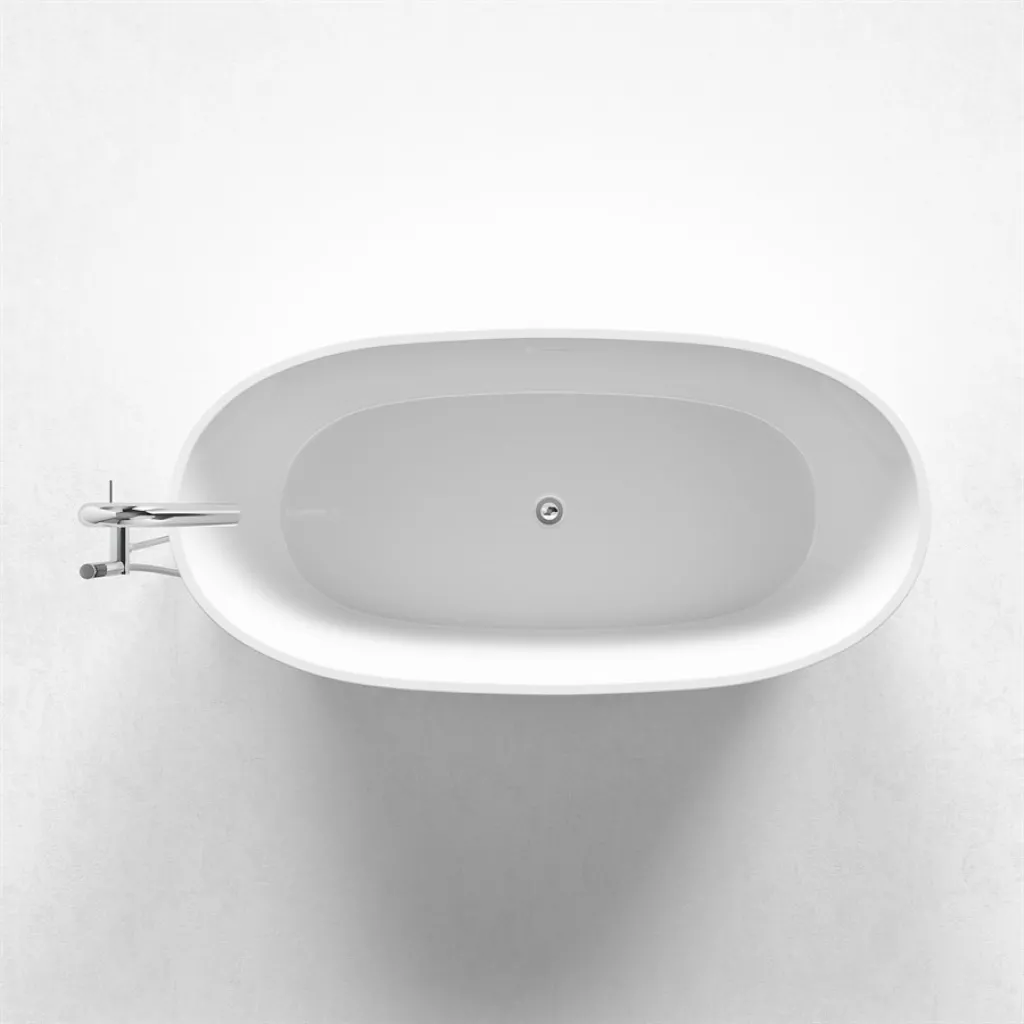 ArkiLife Zen 170 - Badewanne 170x82 cm, glänzendes Weiß