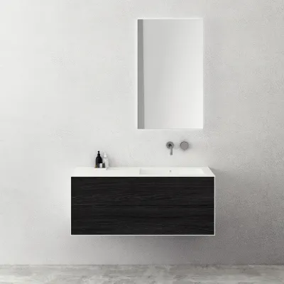 Copenhagen Chic 120R - Corian®, geräucherte Schwarzeiche