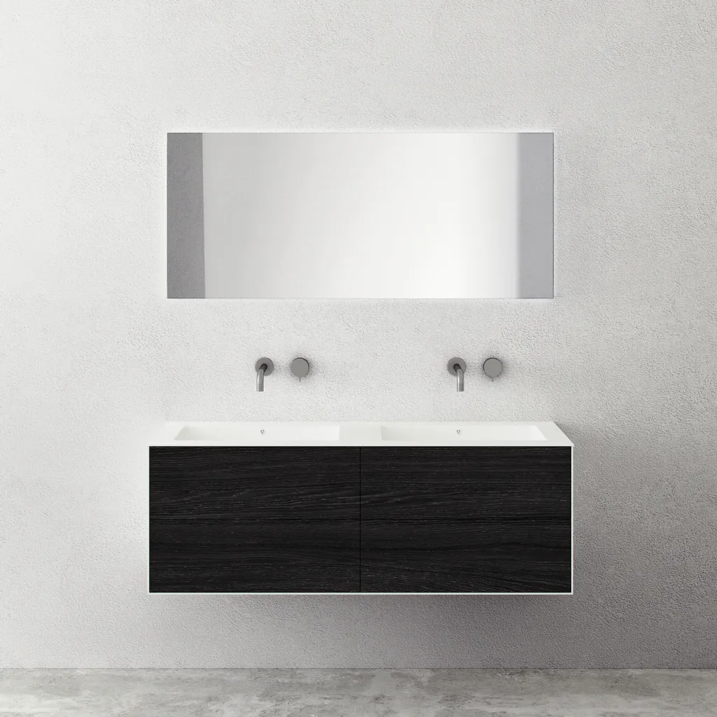 Copenhagen Chic 140D - Corian®, geräucherte Schwarzeiche