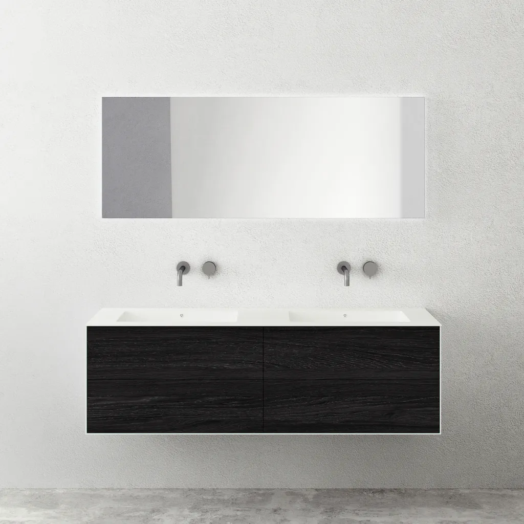 Copenhagen Chic 160D - Corian®, geräucherte Schwarzeiche