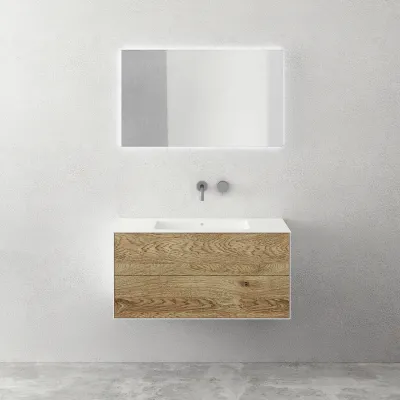 Copenhagen Chic 100 - Mathvid Corian® mit roher Wildeiche