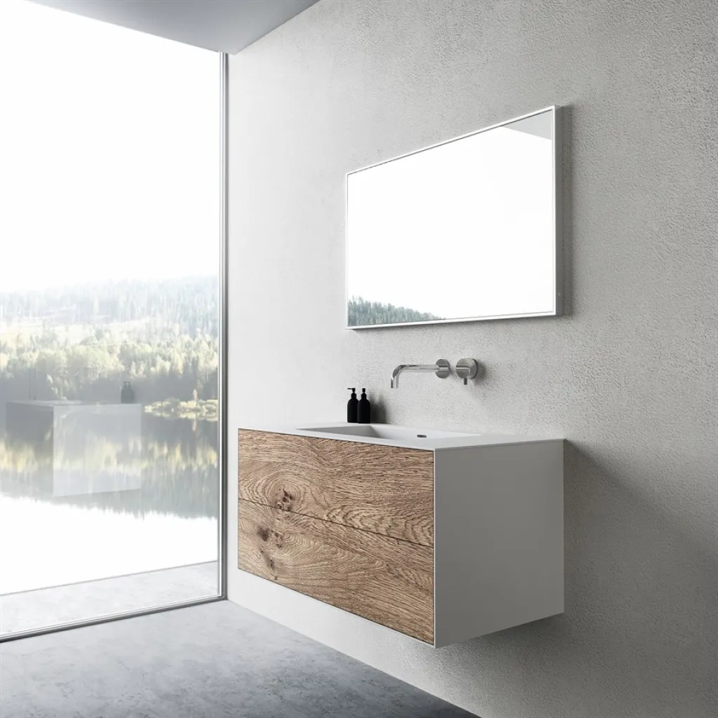 Copenhagen Chic 100 - Mathvid Corian® mit roher Wildeiche
