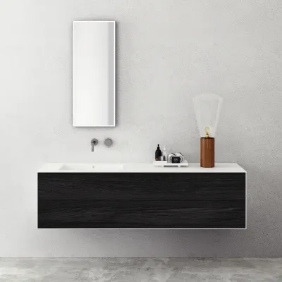 Copenhagen Chic 180L - Corian®, geräucherte Schwarzeiche