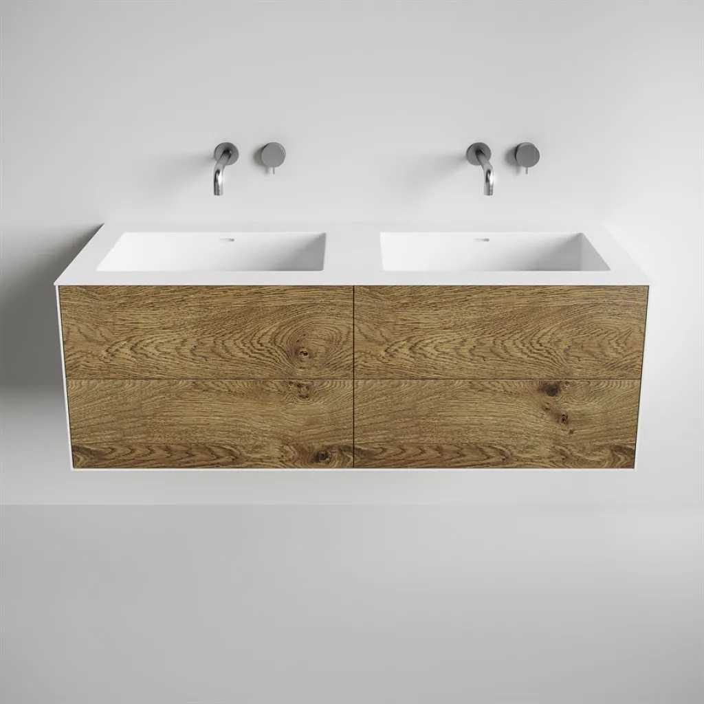 Copenhagen Chic 140D - Mathvid Corian® mit roher Wildeiche