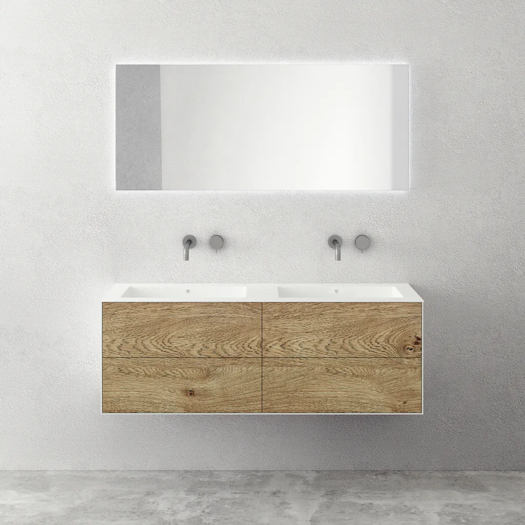 Copenhagen Chic 140D - Mathvid Corian® mit roher Wildeiche