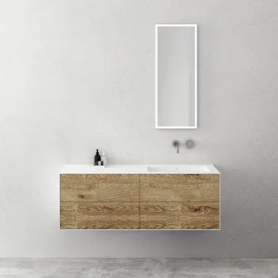 Copenhagen Chic 140R - Mathvid Corian® mit roher Wildeiche
