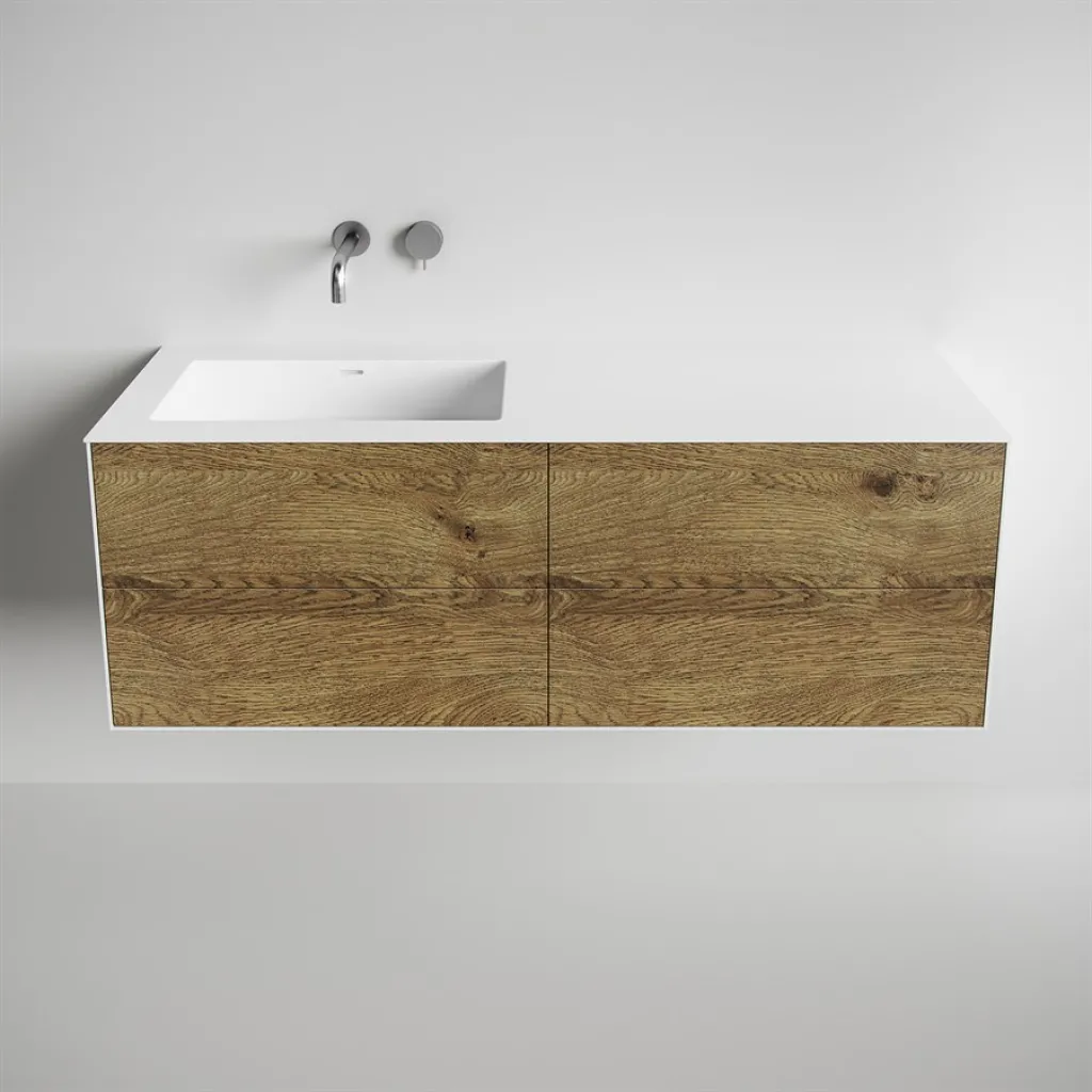Copenhagen Chic 140L - MKII, Mathvid Corian® mit Raw Wild Oak