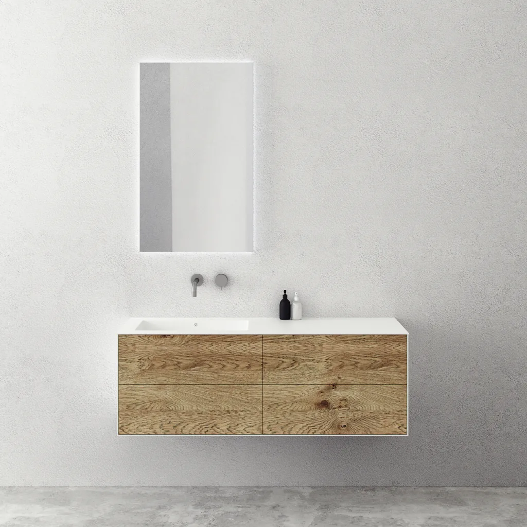 Copenhagen Chic 140L - MKII, Mathvid Corian® mit Raw Wild Oak