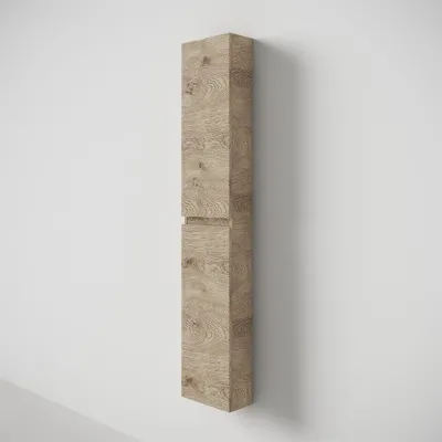 Copenhagen Front - 162x30x15 cm Hochschrank, Wildeiche roh