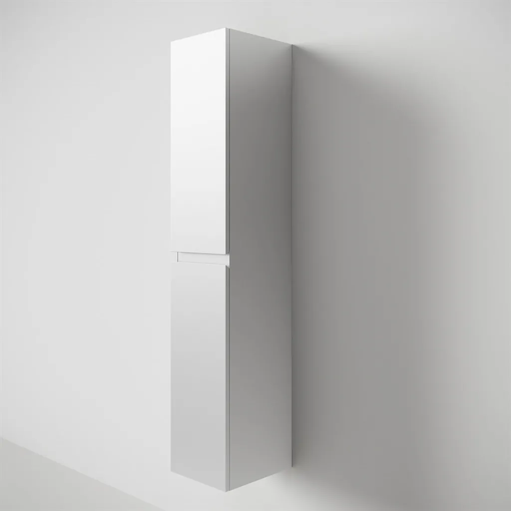 Copenhagen Front - 162x30x35 cm Hochschrank, Mattweiß