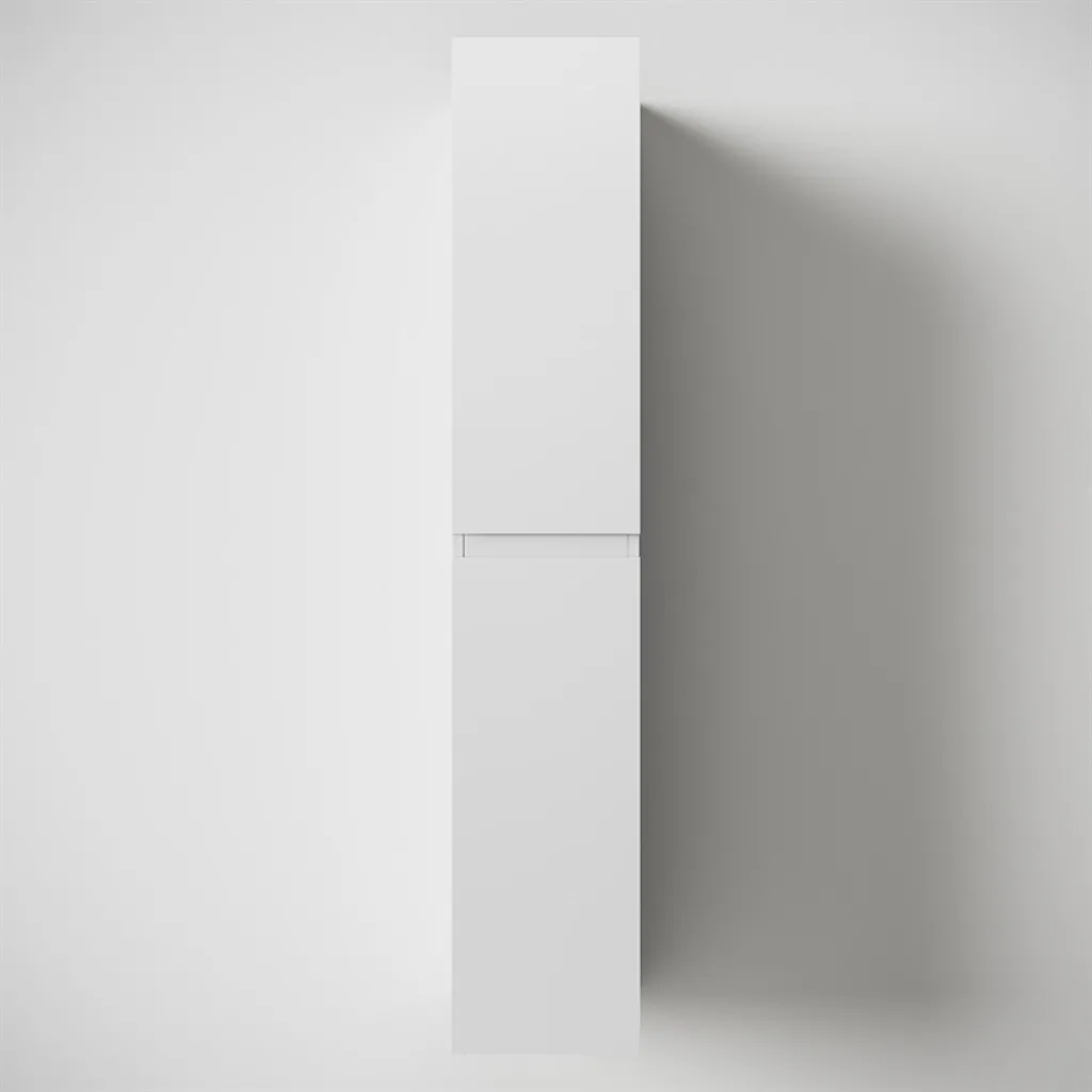 Copenhagen Front - 162x30x35 cm Hochschrank, Mattweiß