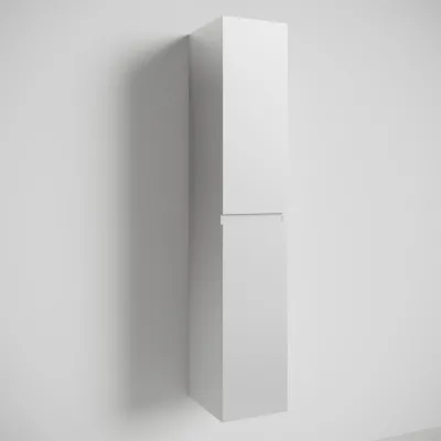 Copenhagen Front - 162x30x35 cm Hochschrank, Mattweiß